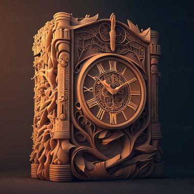 3D model Tower of Time game (STL)